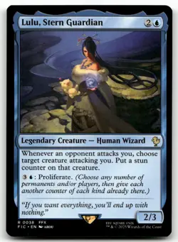 Lulu, Stern Guardian #38 (NM) Final Fantasy FIC Magic MTG - Image 1