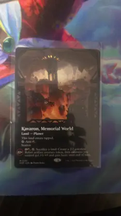 Kavaron, Memorial World (Borderless) Edge of Eternities Regular - Image 1
