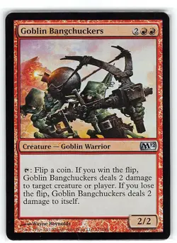 Goblin Bangchuckers *FOIL Uncommon* Magic MtG x1 M12 SP - Image 1