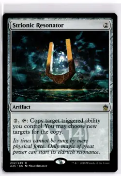 Strionic Resonator Masters 25 232 LP x1 MTG Magic: the Gathering - Image 1
