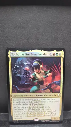 MTG Toph, the First Metalbender 0247 Foil Avatar: The Last Airbender TLA NM - Image 1