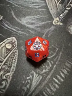 Magic the Gathering Spider-Man Oversized D20 Spin Down Life Counter - Image 1
