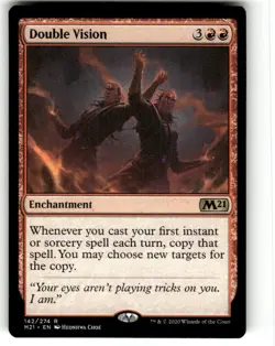 Double Vision Core Set 2021 Regular MTG NM - Image 1