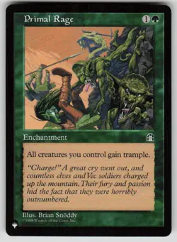 Primal Rage Uncommon The List Reprints MTG Near Mint 2020 - Image 1