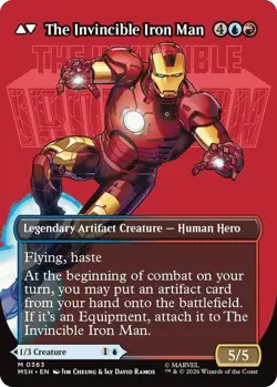 Tony Stark The Invincible Iron Man (Borderless) (0363) Marvel Super Heroes - Image 2