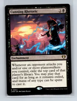 Commander Masters #864 Cunning Rhetoric - Image 1
