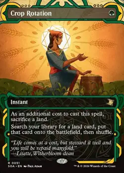 Crop Rotation-Secrets Of Strixhaven Mystical Archive-Borderless-Foil-51-NM - Image 1
