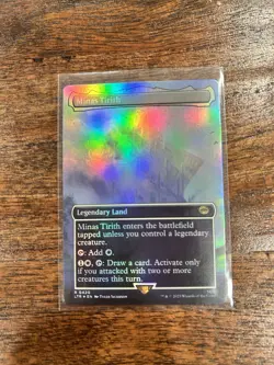 Minas Tirith (0420) (Borderless) Foil #420 Lord of the Rings - Image 1