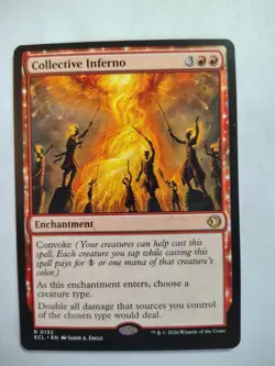 Collective Inferno 132 R Lorwyn Eclipsed Magic: The Gathering Near Mint - Image 1