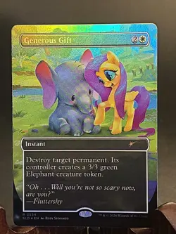 Generous Gift (2534) Secret Lair Drop MTG Foil Near Mint - Image 1
