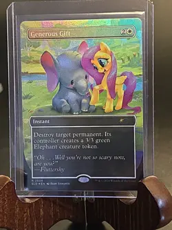 Generous Gift (2534) Secret Lair Drop MTG Foil Near Mint - Image 3
