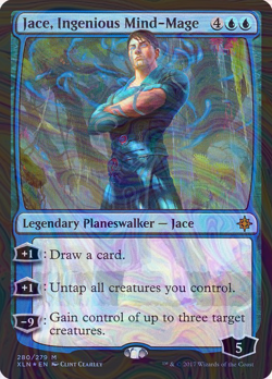 Foil Jace, Ingenious Mind-Mage - Ixalan - 280 | MTG Card - Image 1