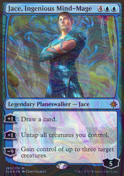 Foil Jace, Ingenious Mind-Mage - Ixalan - 280 | MTG Card - Image 3