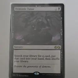 Magic: The Gathering Demonic Tutor 093/254 Ultimate Masters Rare Sorcery Regular - Image 1