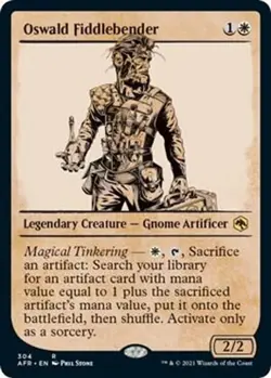 Oswald Fiddlebender (Showcase) - Adventures in the Forgotten Realms | FOIL #304 - Image 1