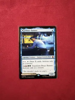 Bruce Banner - Marvel Super Heroes MSH MTG Magic The Gathering #49 - Image 1