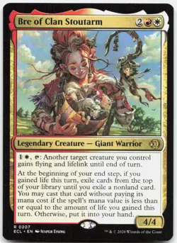 Bre of Clan Stoutarm 207 Rare Lorwyn Eclipsed Magic: The Gathering Near Mint - Image 1