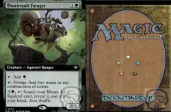 Thornvault Forager (Extended Art) 364 R Bloomburrow Magic: The Gathering NM/M - Image 2