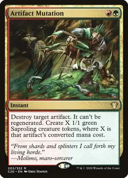 Artifact Mutation NonFoil Commander 2020 203 NM MTG - Image 1