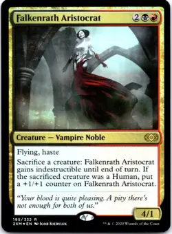 Falkenrath Aristocrat (Foil) Double Masters, 195 NM - Image 1