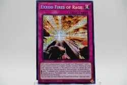 EXXOD FIRES OF RAGE MP25-EN094 2025 MEGA-PACK YU-GI-OH 1ST EDITION NM - Image 1