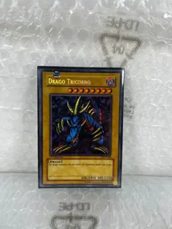 drago tricorno rara segreta 1 edizione LDD-1000 yugioh italiana buone condizioni - Image 1