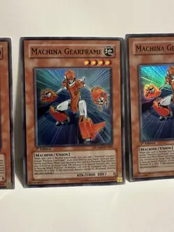 Yu-Gi-Oh! 3x Machina Gearframe - Super Rare - 1st Edition - SDMM-EN002 - MP - Image 4