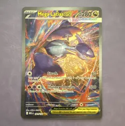 Mega Latias EX 181/132 ME01 Mega Evolution Holo Special Illustration Rare EN - Image 1