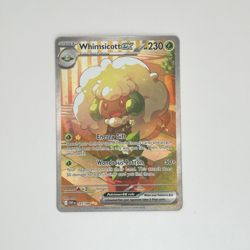 Whimsicott ex 165/086 SV: White Flare Holo / NM / Pokemon TCG - Image 1