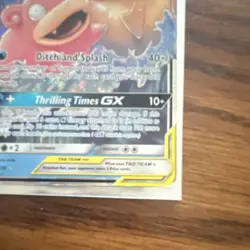 Pokemon TCG Slowpoke & Psyduck GX TAG TEAM Full Art 218/236 Holo UR ENG - Image 5