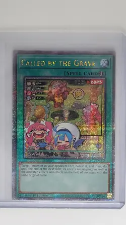 Called by the Grave (New Art) (Quarter Century Secret Rare) RA04-EN092 (Alt Art) - Image 1