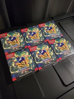 Pokemon TCG Crown Zenith Booster Bundle - Brand New & Factory Sealed x6 - Image 1