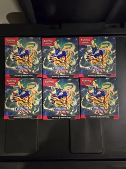 Pokemon TCG Crown Zenith Booster Bundle - Brand New & Factory Sealed x6 - Image 2