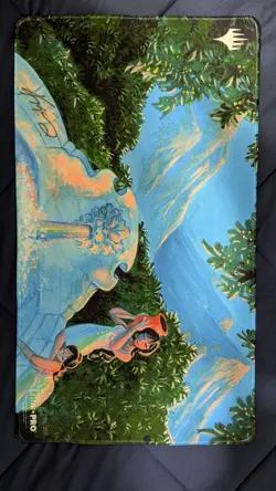 Mtg Playmat Stitched Edge Limited Edition Rainbow Vale Art Kaja Foglio - Image 1