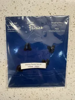 Disney Fairies Pin Set #1 Limited Edition SEALED Tinker Bell - Image 2