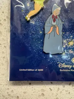 Disney Fairies Pin Set #1 Limited Edition SEALED Tinker Bell - Image 3
