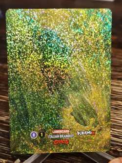 2025 Lamincard Italian Brainrot 1st Edition Cappuccino Assassino RARE - Image 2