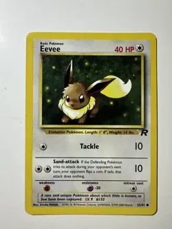 Pokemon Team Rocket Dark Eeveelutions Lot Eevee Dark Jolteon Dark Vaporeon Dark - Image 2