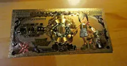 DIGIMON ANIME MANGA GOLD BILLET JAPANESE YEN CARD CARTE CARDDASS SP JAPAN MINT - Image 1