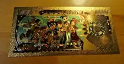 DIGIMON ANIME MANGA GOLD BILLET JAPANESE YEN CARD CARTE CARDDASS SP JAPAN MINT - Image 2