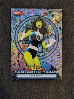 2026 TOPPS CHROME Marvel SHE HULK 65 Fantastic Years Insert Card FY-10 - Image 1
