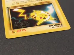 1999 Pikachu Black Star WB Movie Promo Pokemon Card 4 Vintage LP - Image 3