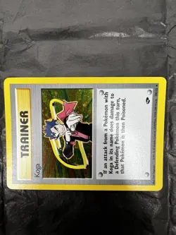 Pokemon TCG Koga Gym Challenge Trainer Holo Card 19/132 DA101934 - Image 4