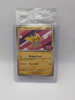 Pikachu Batik Promo 190/SV-P - Indonesia Journey - Pokemon Card NM - Image 1