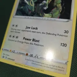 HYPER BEAM WHOLE SWIRL 🌀💫 BLEED Rayquaza SWSH029 Sword Promo Holo Pokemon Card - Image 5