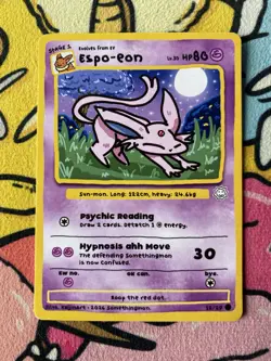Somethingmon by KaijinArt - Espo-eon (Espeon) - Non-Holo Fan Art Card - Image 1