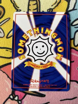 Somethingmon by KaijinArt - Woop (Wooper) - Non-Holo Fan Art Card - Image 2