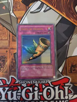 YUGIOH HORN OF HEAVEN MRD-130 ULTRA UNLIMITED ED NM 1996 - Image 1