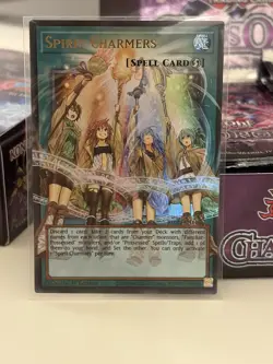 Yugioh Spirit Charmers BLGG-EN145 (EXTENDED ART) over frame UR 1st Edition NM - Image 1