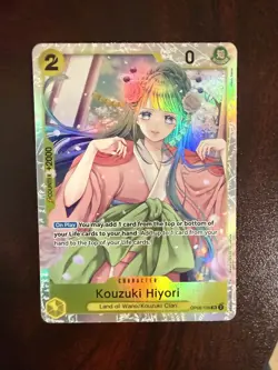 Kouzuki Hiyori OP06-106 Wings of the Captain Foil - Image 1